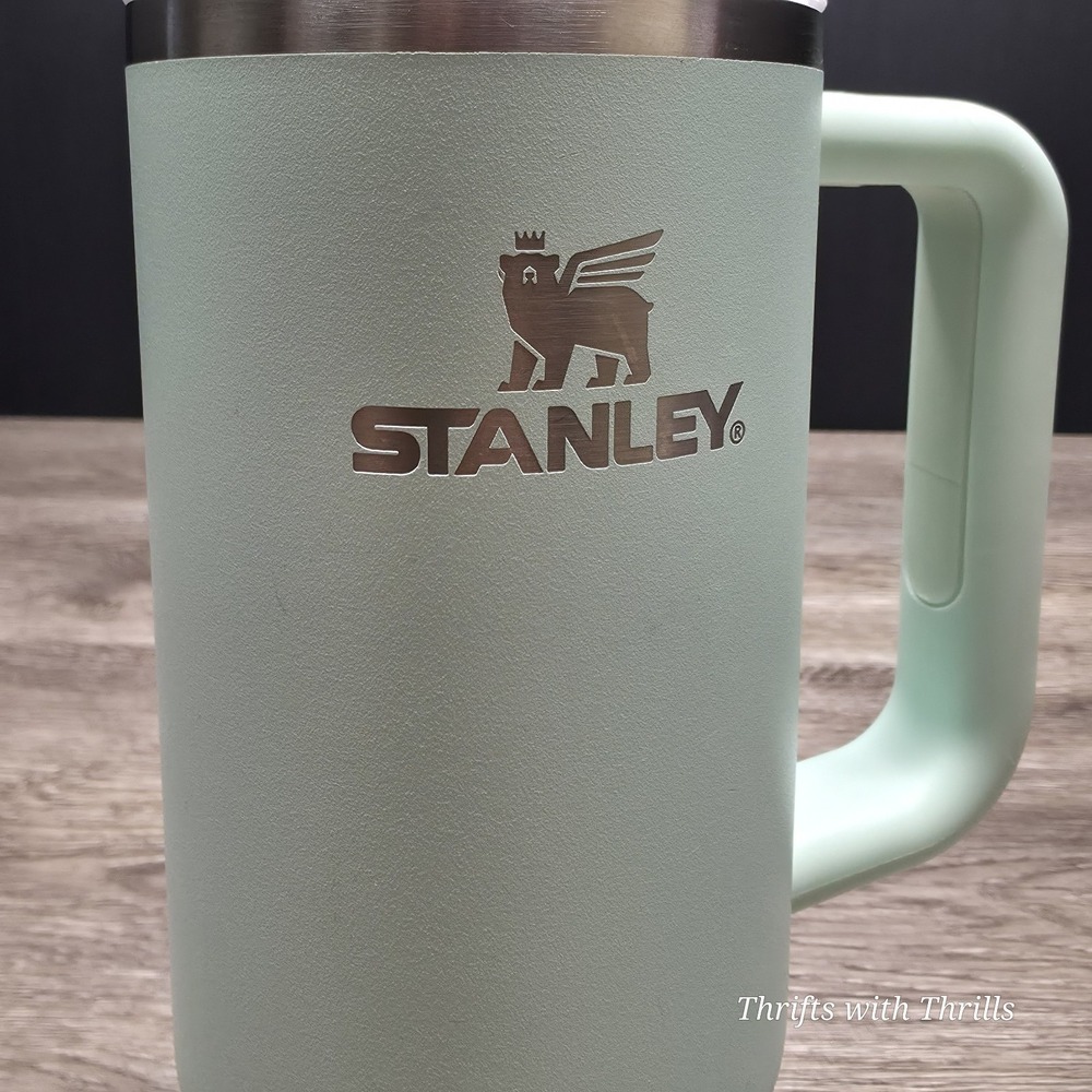 Stanley Quencher H2.0 FlowState 30oz Tumbler Mint Green Stainless Steel with Lid - Picture 4 of 16